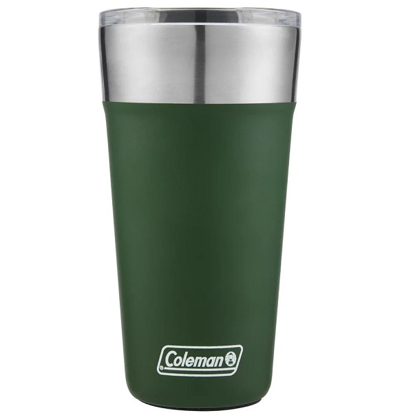 Copo Termico De Cerveja 591ml Verde Com Abridor Coleman 11012