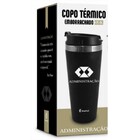 Copo Térmico Emborrachado Curso Administração 450ml Brasfoot