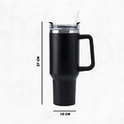 Copo Termico Grande 1200 Ml Caneca Térmica com Canudo e Alça