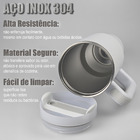 Copo Termico Grande 1200 Ml Caneca Térmica com Canudo e Alça