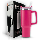 Copo Termico Grande 1200 Ml Caneca Térmica com Canudo e Alça