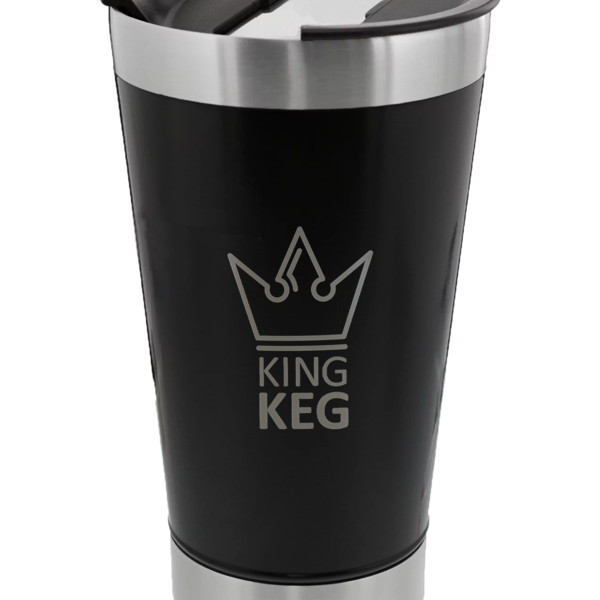 Copo Térmico Inox 473ml Com Tampa Preto