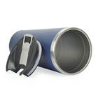 Copo Térmico Interno Inox Grande 730ml Com Abridor Azul