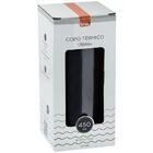 Copo Termico Metalico 450ml Preto