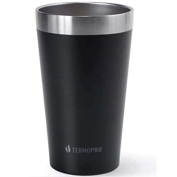 Copo Termico Para Cerveja 473ml Termopro - Black