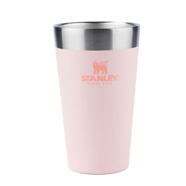 Copo Térmico Para Cerveja Limestone 473ml Stanley Rosa Claro