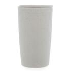 Copo Térmico Parede Dupla Lyor Branco De Bambu E Pp 500ml