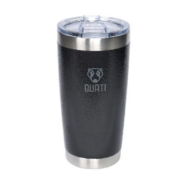 Copo Térmico Quati Com Tampa 591ml Preto - Cpct591
