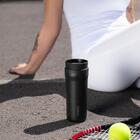 Copo Térmico Tramontina Aço Inox 460 Ml Preto Com Bocal 360°