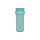 Copo Térmico Tramontina Aço Inox 460 Ml Verde Com Bocal 360°