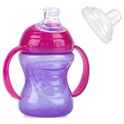 Copo Transição Antivazamento Alça Bico Silicone 240ml Nuby -
