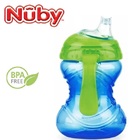 Copo Transição Antivazamento Alça Bico Silicone 240ml Nuby -