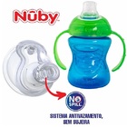 Copo Transição Antivazamento Alça Bico Silicone 240ml Nuby -