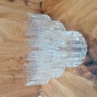 Copo Vidro Transparente Lapidado 6pç