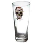 Copo Viva México Caveira Vidro 390ml Ruvolo