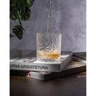 Copo Whisky Cristal De Chumbo Martelado 340 Ml Lyor