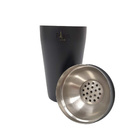 Coqueteleira Aço Inox Preto Fosco 500ml 1971 Lyor