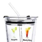 Coqueteleira C/canudo Open Bar Em Vidro 455ml Dynasty 26315