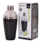 Coqueteleira De Aço Inox Preto Fosco 500ml