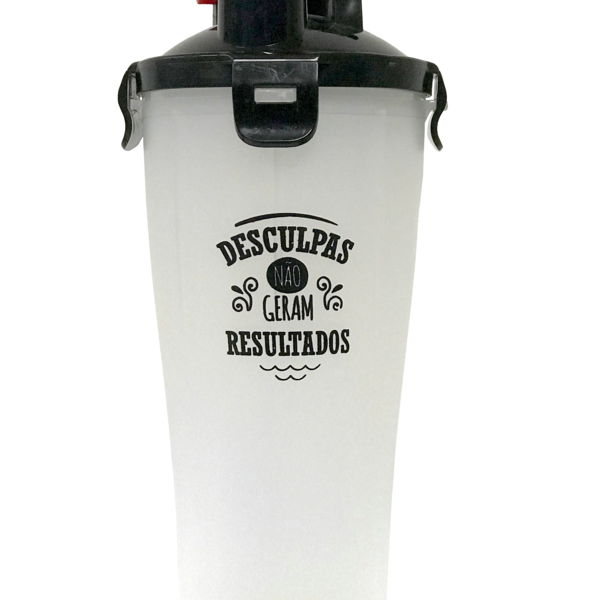 Coqueteleira Shakeira Academia Drinks C/ 2 Compartimentos 800