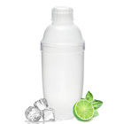 Coqueteleira Transparente Acrílico Resistente Grande 700ml