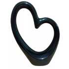 Coração Decorativo De Cêramica Para Rack Centro De Mesa 1 Pç