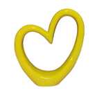 Coração Decorativo De Cêramica Para Rack Centro De Mesa 1 Pç