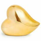 Coração Dourado Em Cerâmica 11354 Mart