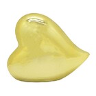 Coração Dourado Em Cerâmica 11357 Mart