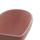 Coração Lyor Heart De Ceramica Rosa 21cm X 21cm X 7cm