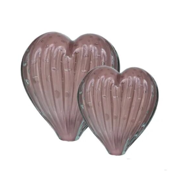 Coração Rosa G 14x13 Mr09gr