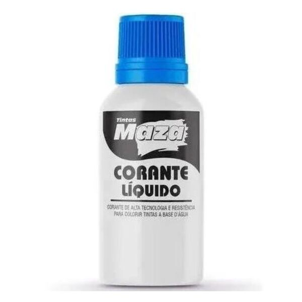 Corante Líquido Azul Bisnaga 50ml Maza