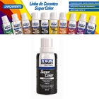 Corante Liquido Para Tintas A Base De Agua 50ml - Preto