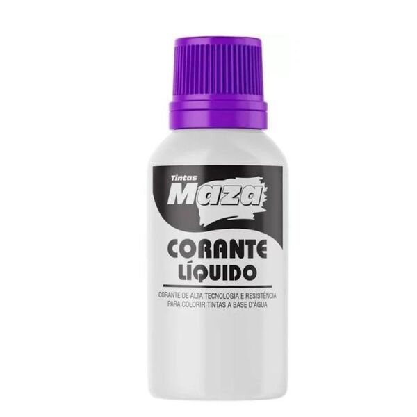 Corante Líquido Violeta Bisnaga 50ml Maza