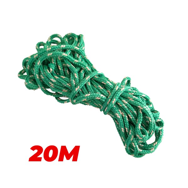 Corda 10mm Poliéster 20 Metros