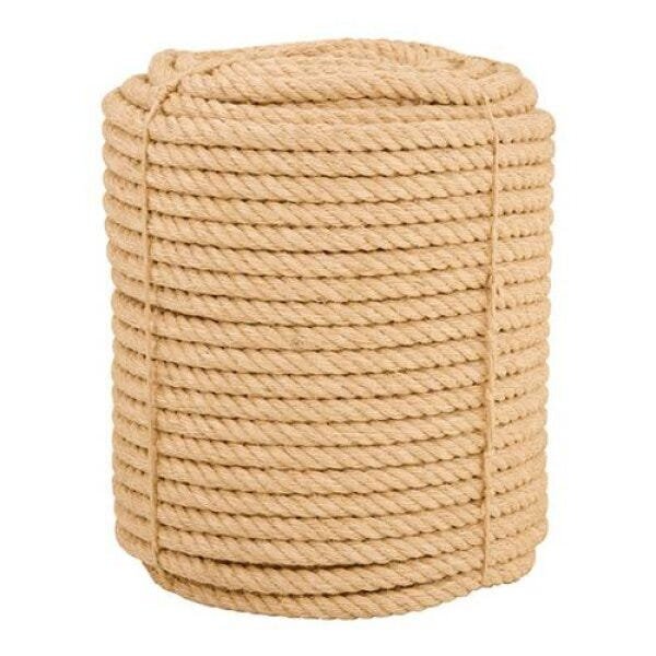 Corda De Sisal 25 Mm X 110 M 3 Pernas Vonder