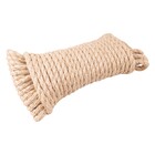 Corda de Sisal Torcida Multifilamento 10mm Bege 15m Vonder