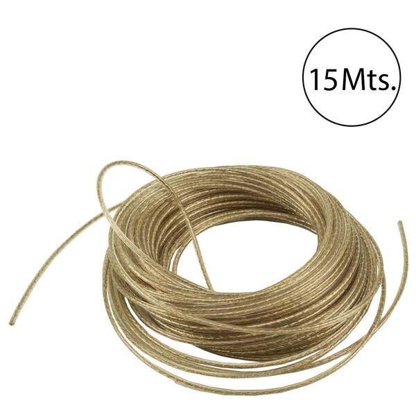 Corda De Varal De Aco 15m Encapado Artvaral