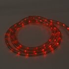 Corda Luminosa Taschibra Led Pro 13mm 2 Fios 30 Leds Vermelha