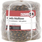 Corda Multifilamento Trançada 16,0mm 16,0kg 85 Metros Cinza