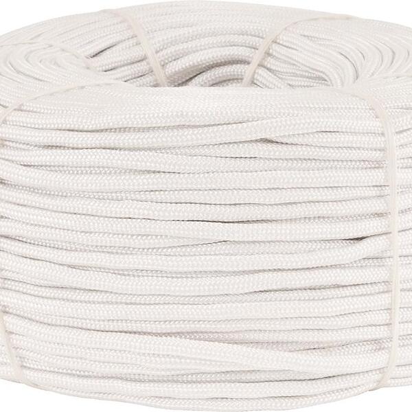 Corda Multifilamento Trançada 2,0mm 1,0kg 408 Metros Branca