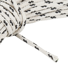 Corda Poliéster Trançada 3mmx15m Branco e Preto Standers