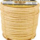 Corda Sisal Torcida 8,0mm 10,0kg 220 Metros Natural Carretel