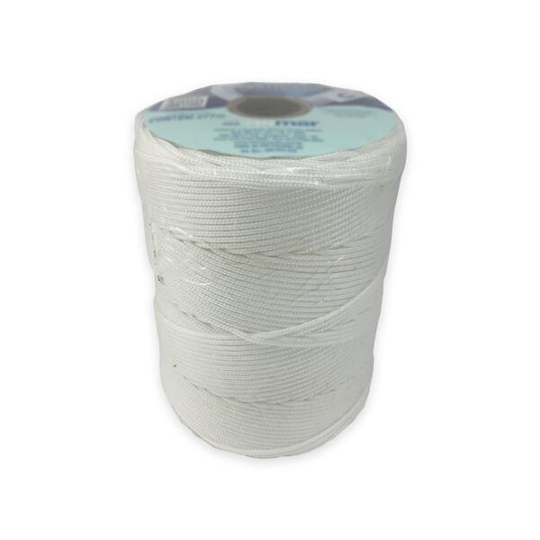 Corda Trançada Multifilamento Branca Pp Virgem - Riomar, Opçã