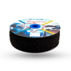 Corda Trançada Tropical - 3mm - Preto - Venda Por Metro Corda