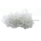 Cordão 100 Led Fixo Branco Frio Fio Transparente 127v