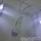 Cordão 100 Leds 10m Branco 110volts Fixo Cbrn0685