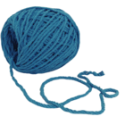 Cordão De Algodão Torcido São Francisco Azul Turquesa 120 M