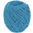 Cordão De Algodão Torcido São Francisco Azul Turquesa 120 M