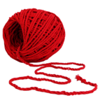 Cordão De Algodão Torcido São Francisco Vermelho 120 Metros